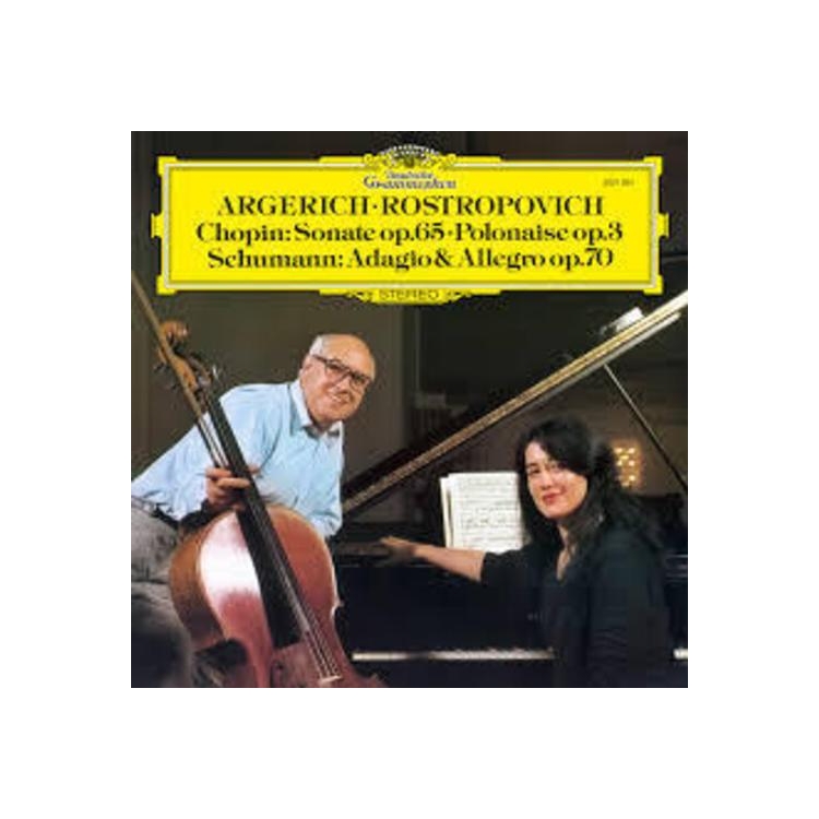 ARGERICH / ROSTROPOVICH - Chopin: Sonate Op. 65; Schumann: Adagio