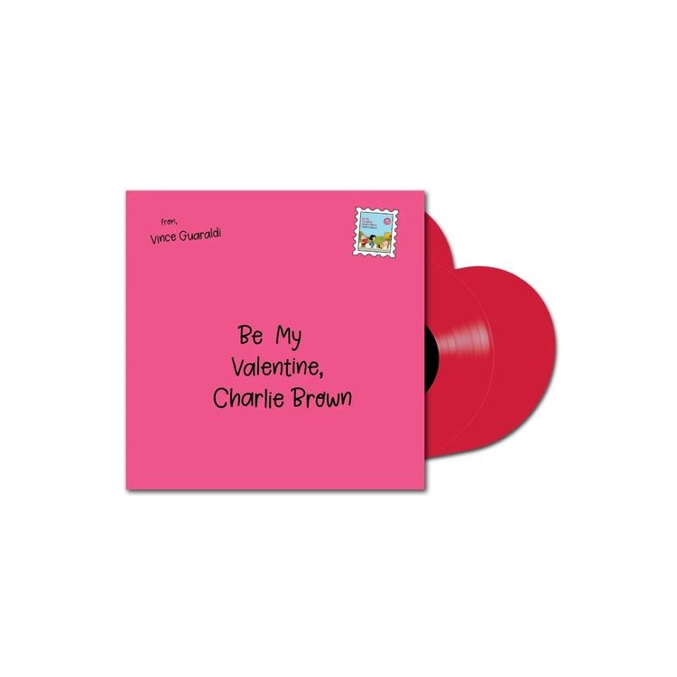 VINCE GUARALDI - Be My Valentine, Charlie Brown: Selections From The Original Soundtrack (Limited Red Heart Shaped Vinyl)