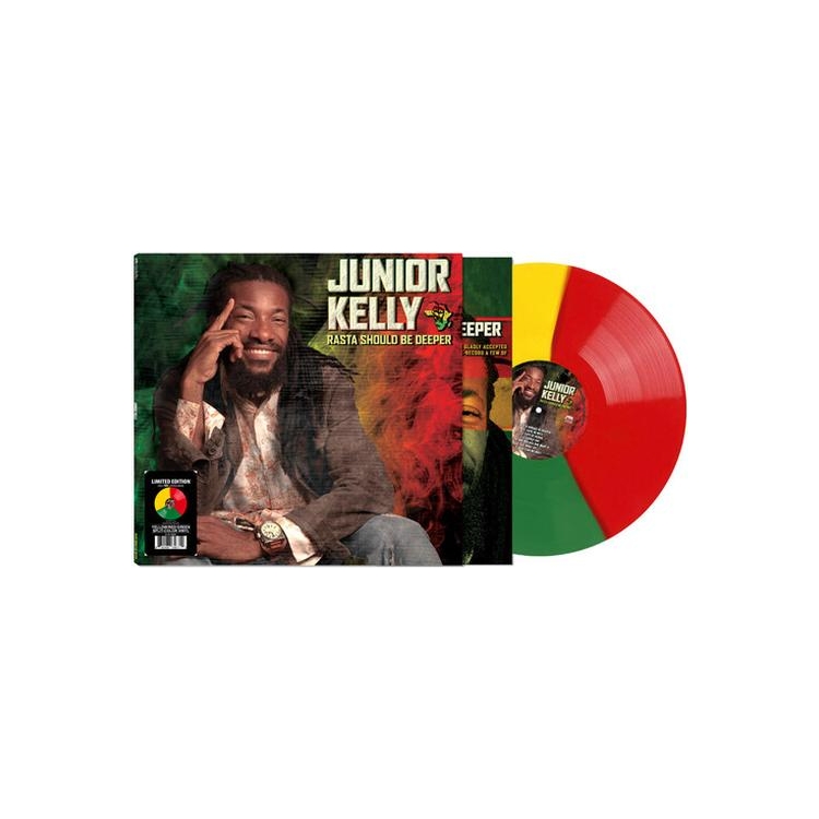 JUNIOR KELLY - Rasta Should Be Deeper [lp] (Red/green/yellow Split Vinyl, Limited)