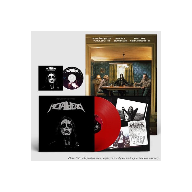 PETUR BEN - Metalhead (Soundtrack) [lp+bluray] (Blood Red Vinyl, Booklet, Poster, Limited)