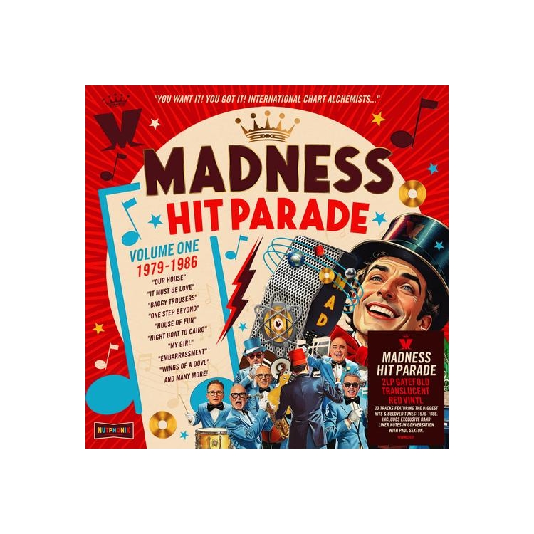 MADNESS - Hit Parade - Volume 1: 1979-1986 (Limited Translucent Red Coloured Vinyl)