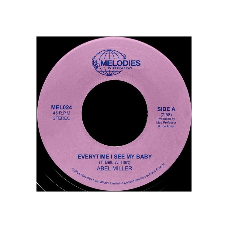 ABEL MILLER & MAD PROFESSOR - Everytime I See My Baby (7in)