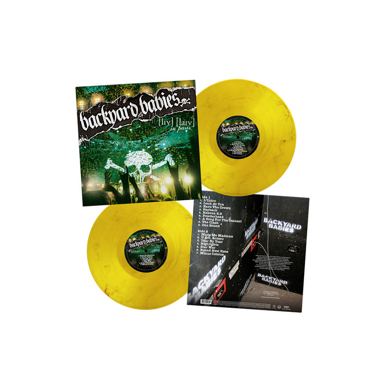 BACKYARD BABIES - Live Live In Paris (Limited Coloured Vinyl)
