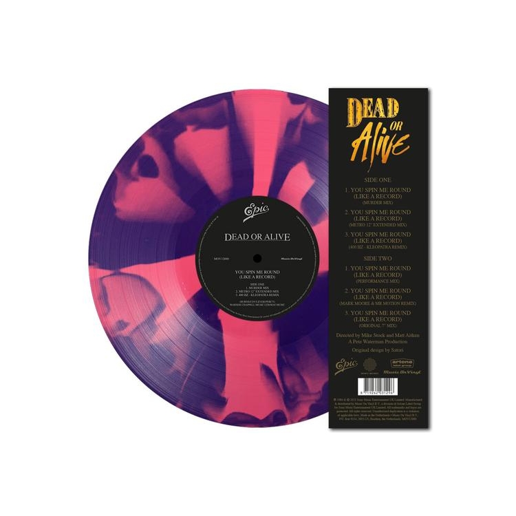 DEAD OR ALIVE - You Spin Me Round (Like A Record): 40th Anniversary Edition (Purple & Pink Colour-in-colour Vinyl)