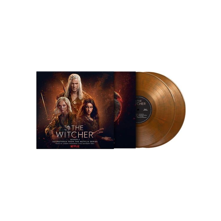 SOUNDTRACK - Witcher: Season 4 (Limited Orange & Black Marble Coloured Vinyl)