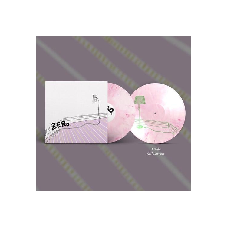 COMPUTER - Zero [lp] (Pink/cream Blend Vinyl, Green Silkscreen B-side Design)
