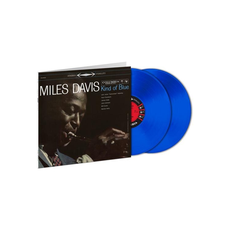 MILES DAVIS - Kind Of Blue [2lp] (Blue Vinyl, Corrected Speed, 33rpm And Side 4 Bonus Track Will Be 45rpm, 180 Gram Audiophile Vinyl, Tip-on Gatefold,
