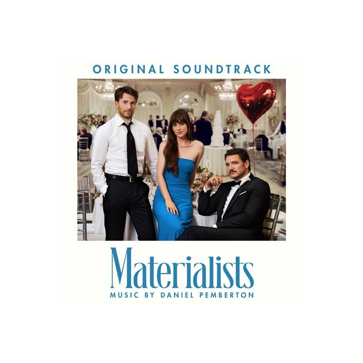 DANIEL PEMBERTON / BABY ROSE & JAPANESE BREAKFAST - Materialists - Original Soundtrack (Iridescent White W/blue)