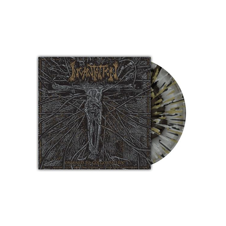 INCANTATION - Onward To Golgotha Live (Custom Merge With Splatter)
