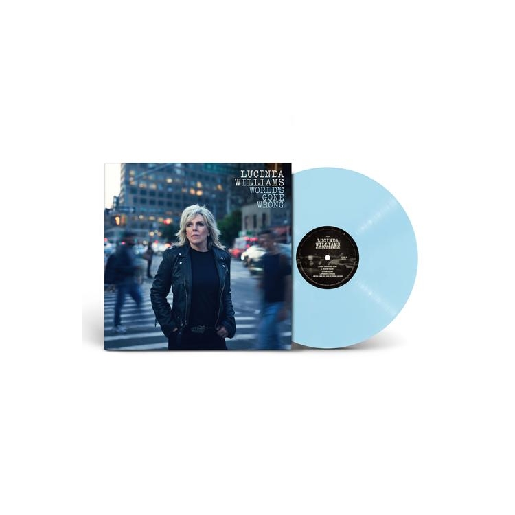 LUCINDA WILLIAMS - World's Gone Wrong (Sky Blue Vinyl)