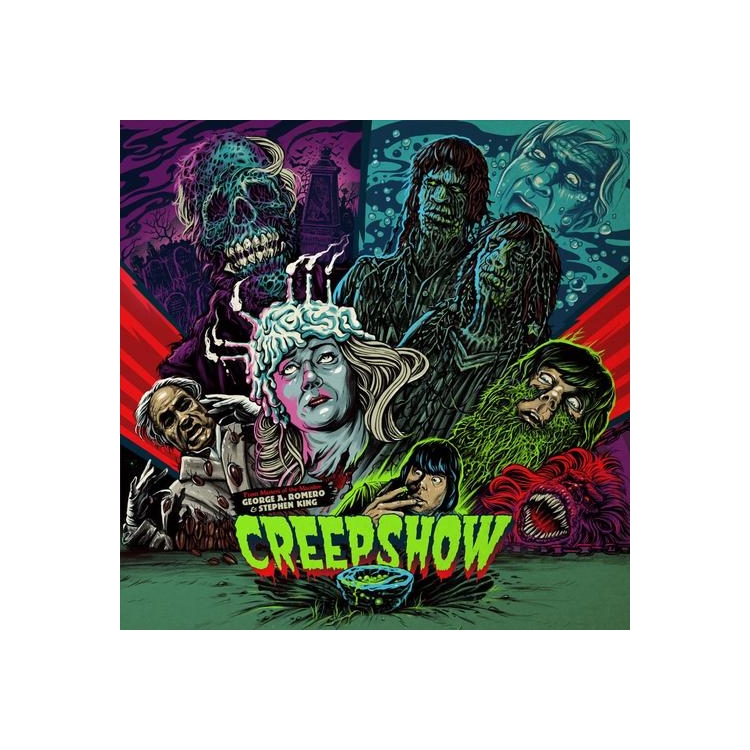 SOUNDTRACK - Creepshow - Soundtrack (Limited Meteor Green & Blood Red Coloured Vinyl)