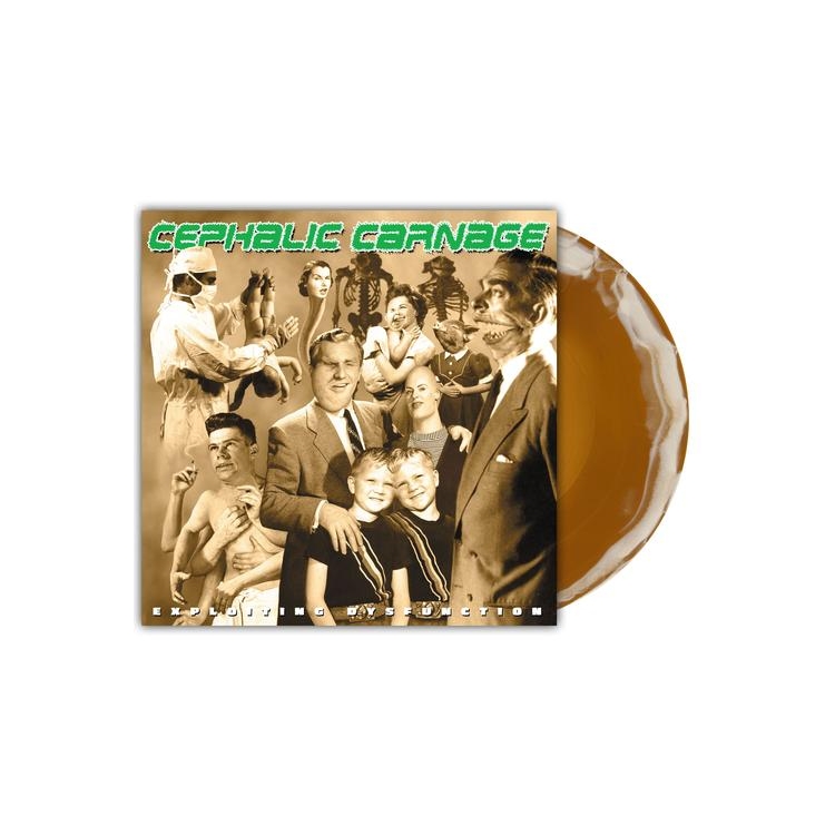 CEPHALIC CARNAGE - Exploiting Dysfunction (Deluxe 25th Anniversary Reissue) (Custom Merge Vinyl)