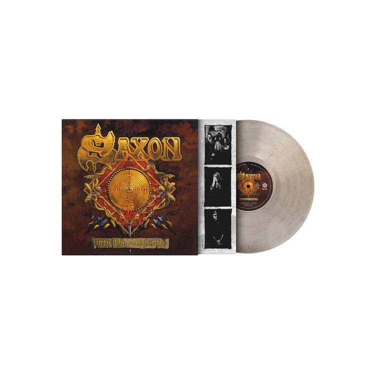SAXON - Into The Labyrinth [lp] (Limited Crystal Clear & Black Marble Vinyl 180 Gram Audiophile Vinyl, 4 Page Booklet, Numbered To 1000, Import)
