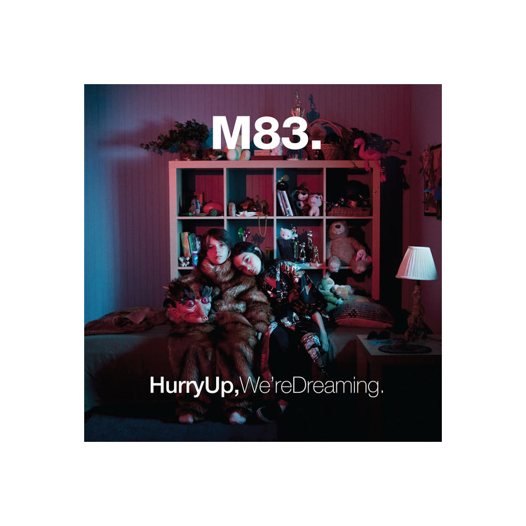 M83 - Hurry Up We're Dreaming: 15th Anniversary Edition (Limited Clear Pink And Clear Blue Coloured Vinyl)