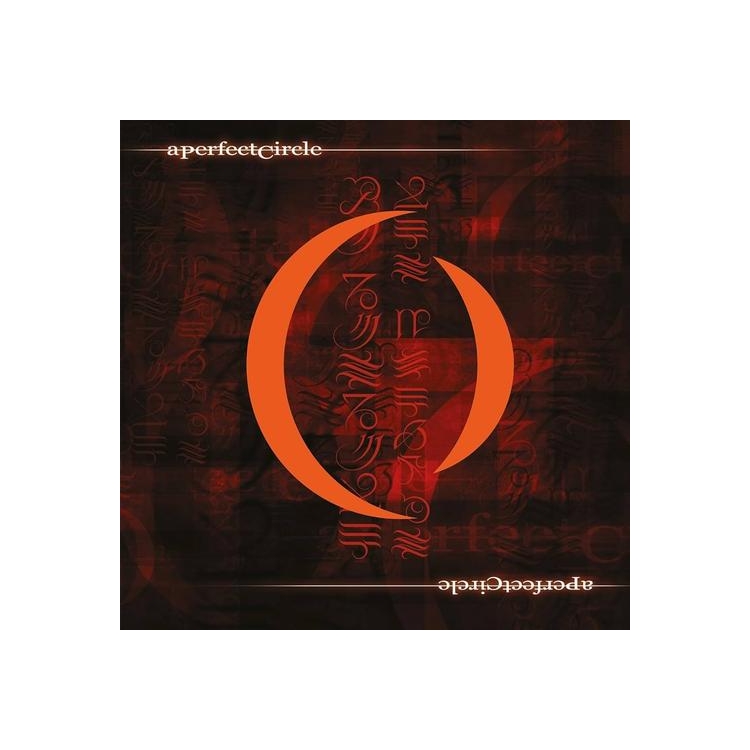 A PERFECT CIRCLE - Mer De Noms (Limited Orange With Black White & Yellow Splatter)