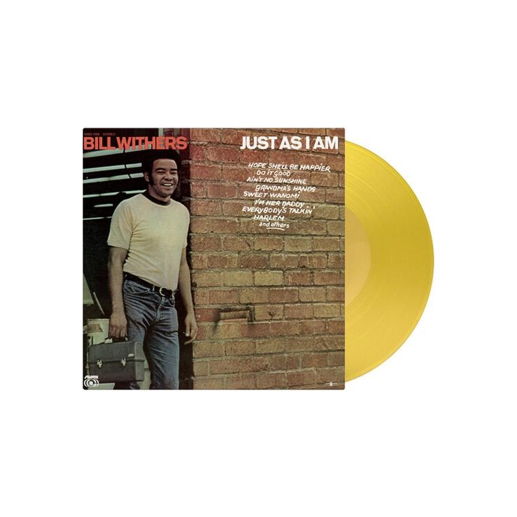 BILL WITHERS - Just As I Am [lp] (Limited Translucent Yellow Colored 180 Gram Audiophile Vinyl, Deluxe Sleeve With Linen Laminate Finish, Numbered To 