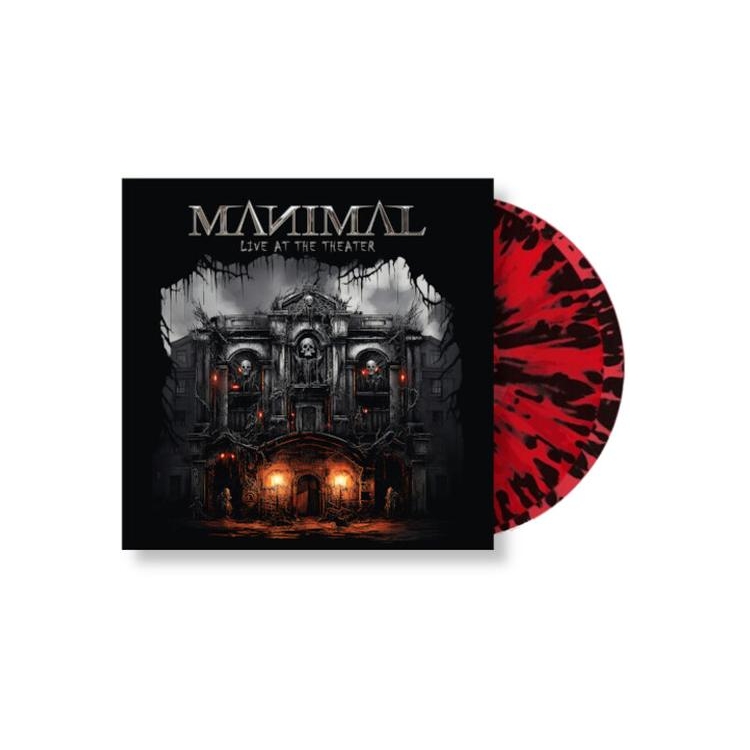 MANIMAL - Live At The Theater - Red/black