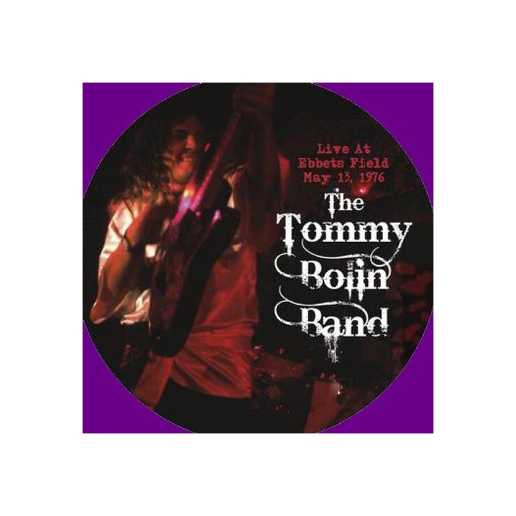 TOMMY BOLIN - Live At Ebbets Field 5-13-76 [lp] (Deep Purple Vinyl, Die-cut Circle Cover)