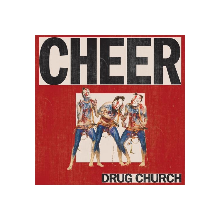 DRUG CHURCH - Cheer (Black Ice W/ White Splatter)