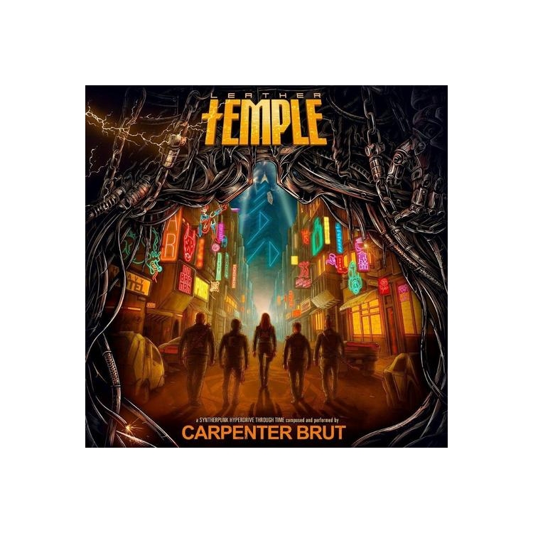 CARPENTER BRUT - Leather Temple [lp] (Yellow Vinyl, Limited, Indie-retail Exclusive) [embargo Till 1/9/2026]