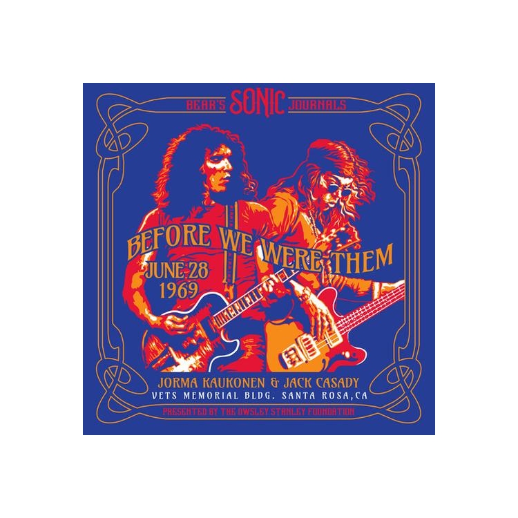 JORMA KAUKONEN & JACK CASADY - Bear's Sonic Journals: Before We Were Them [2lp] (Colored Vinyl)