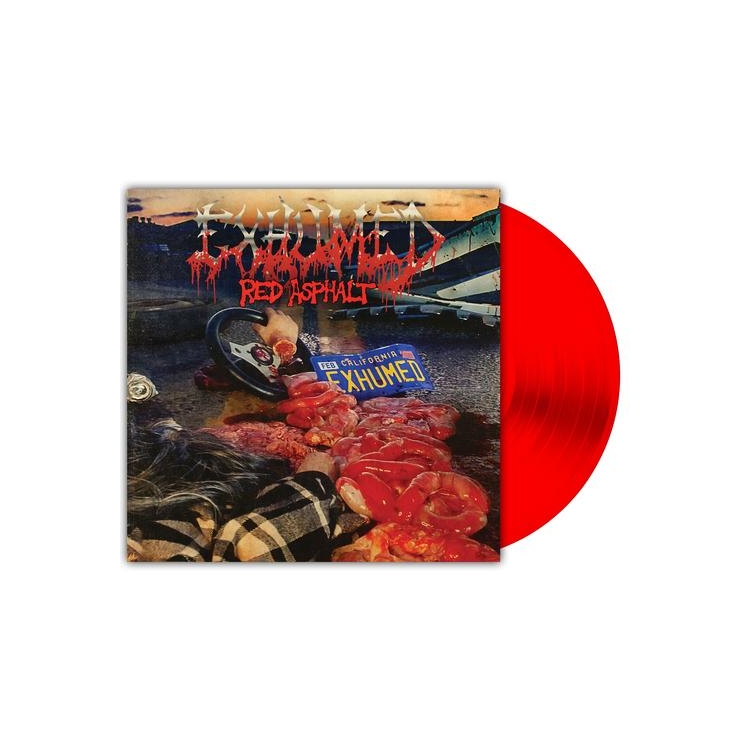 EXHUMED - Red Asphalt (Blood Red Vinyl)