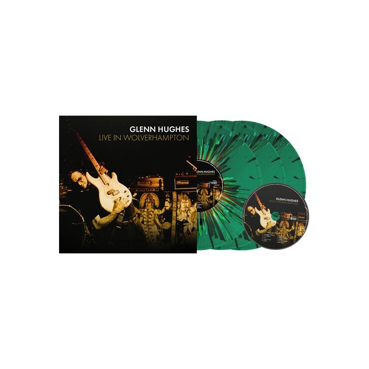GLENN HUGHES - Live In Wolverhampton - Splatter Vinyl + Cd