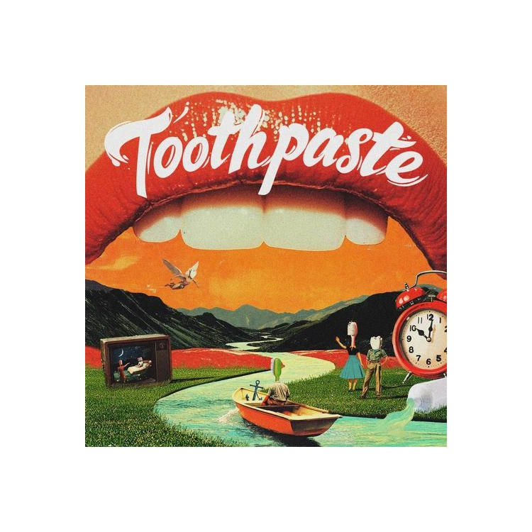CRYSTAL TIDES - Toothpaste (Orange Vinyl)