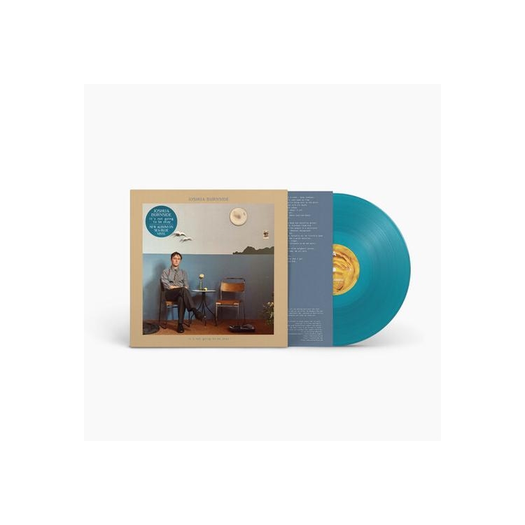 JOSHUA BURNSIDE - It's Not Going To Be Okay [lp] (Blue Colored 140 Gram Vinyl))
