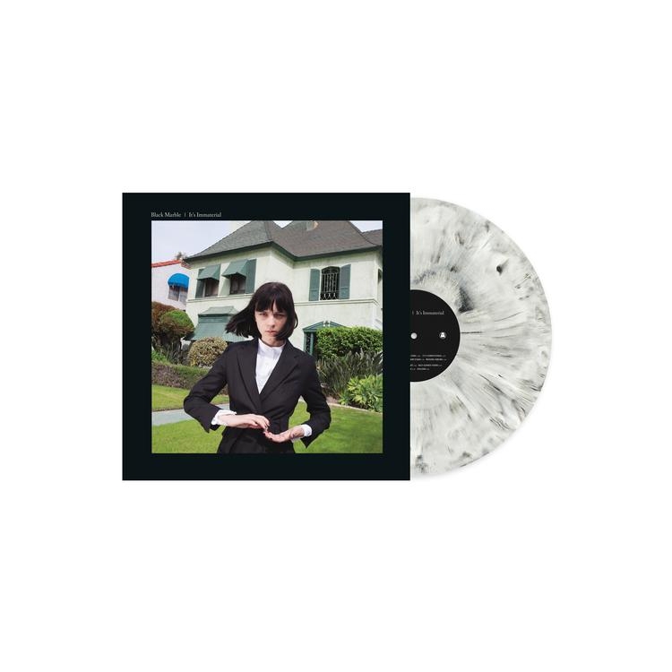 BLACK MARBLE - It's Immaterial [lp] (Marbled Black & White Vinyl, 10th Anniversary Edition)