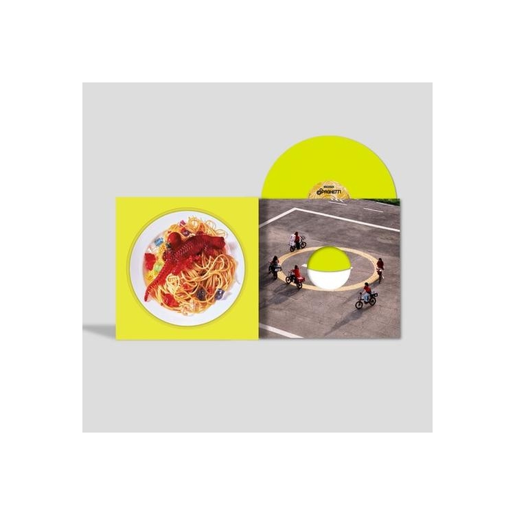 LE SSERAFIM - 1st Single Album 'spaghetti' [12'] (U.S.Exclusive, Neon Yellow Vinyl, Photocard Set, Lyric Insert)