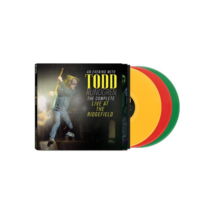 TODD RUNDGREN - An Evening With Todd Rundgren: The Complete Live At The Ridgefield [3lp] (Red/yellow/green Vinyl)
