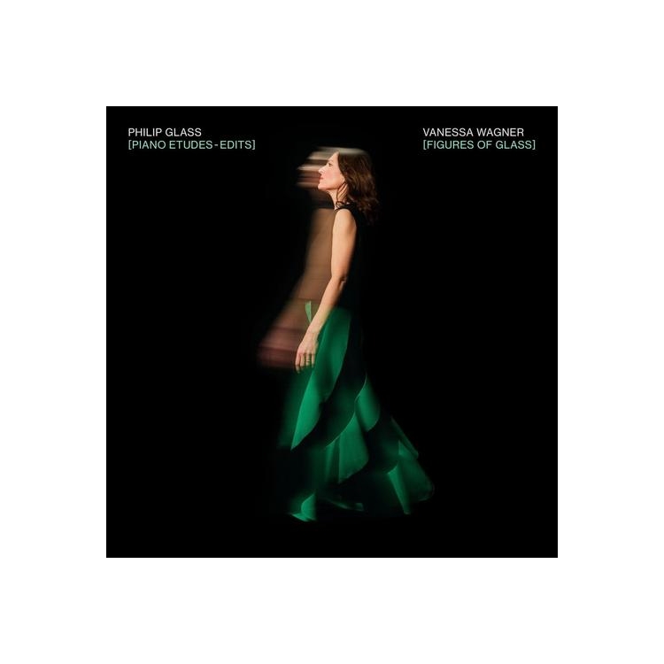 VANESSA WAGNER / PHILIP GLASS - Figures Of Glass: Piano Etudes - Edits (Vinyl)