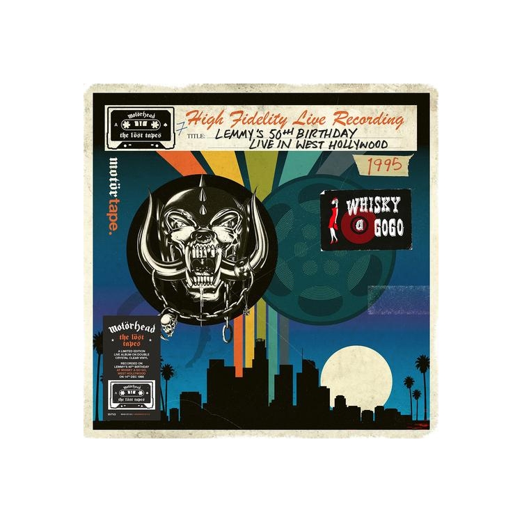 MOTORHEAD - Löst Tapes, Vol. 7: Lemmy's 50th Birthday, Live In West Hollywood, 1995 (Clear Vinyl/2lp) - Rsd 2026