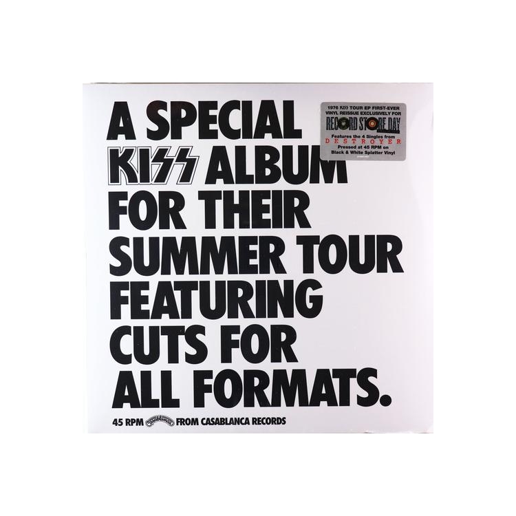 KISS - Special Kiss Tour Ep (Black/white Splatter Vinyl/45 Rpm) - Rsd 2026