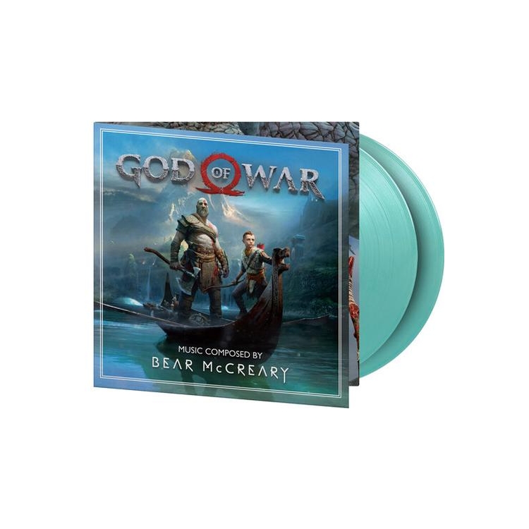 BEAR MCCREARY - God Of War (Soundtrack) [2lp] (Limited Turquoise Colored 180 Gram Black Audiophile Vinyl, 4 Page Booklet With Liner Notes By Bear Mccr