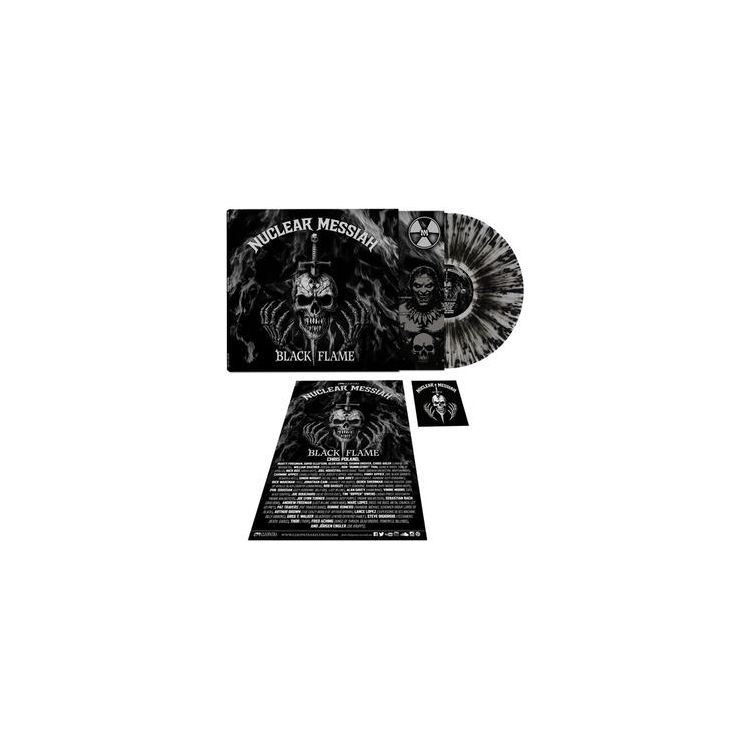 NUCLEAR MESSIAH - Black Flame [lp] (Marble Vinyl)