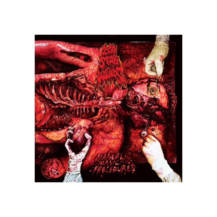 200 STAB WOUNDS - Manual Manic Procedures (Plutonium Green / Yellow Marble Vinyl)