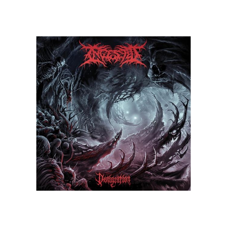 INGESTED - Denigration (Electric Blue Smoke Vinyl)