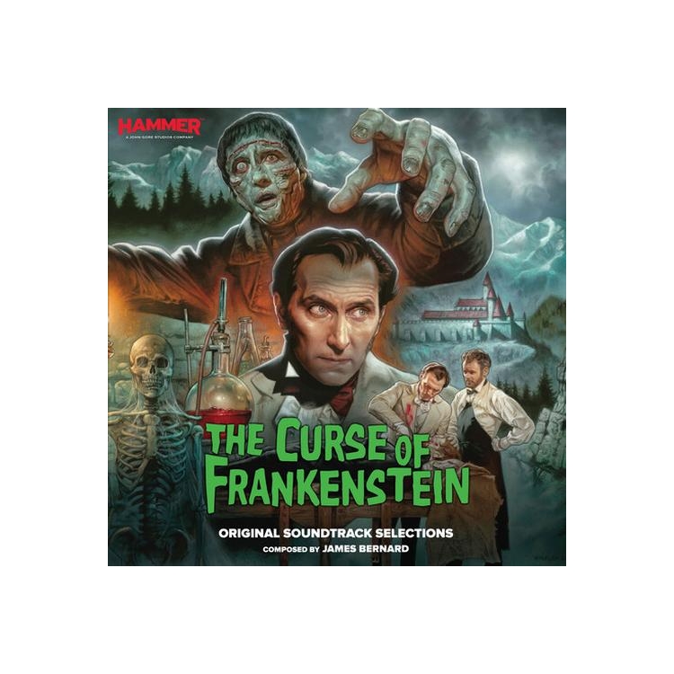 JAMES BERNARD - Curse Of Frankenstein, The (Soundtrack) [2x7'] (Green Vinyl, Limited To 300, Import)