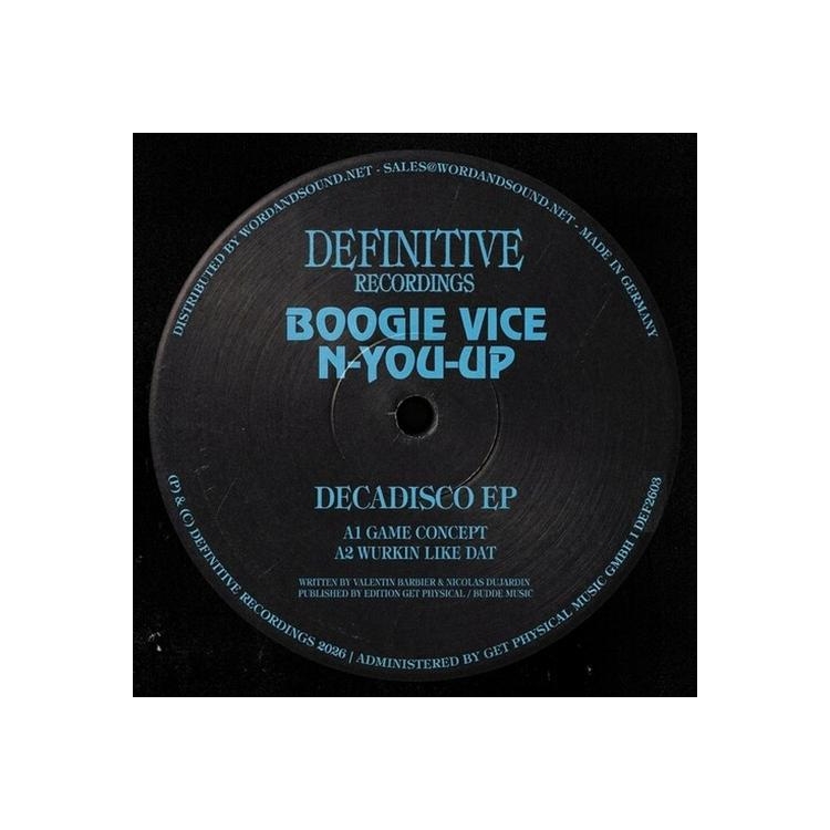 BOOGIE VICE & N-YOU-UP - Decadisco