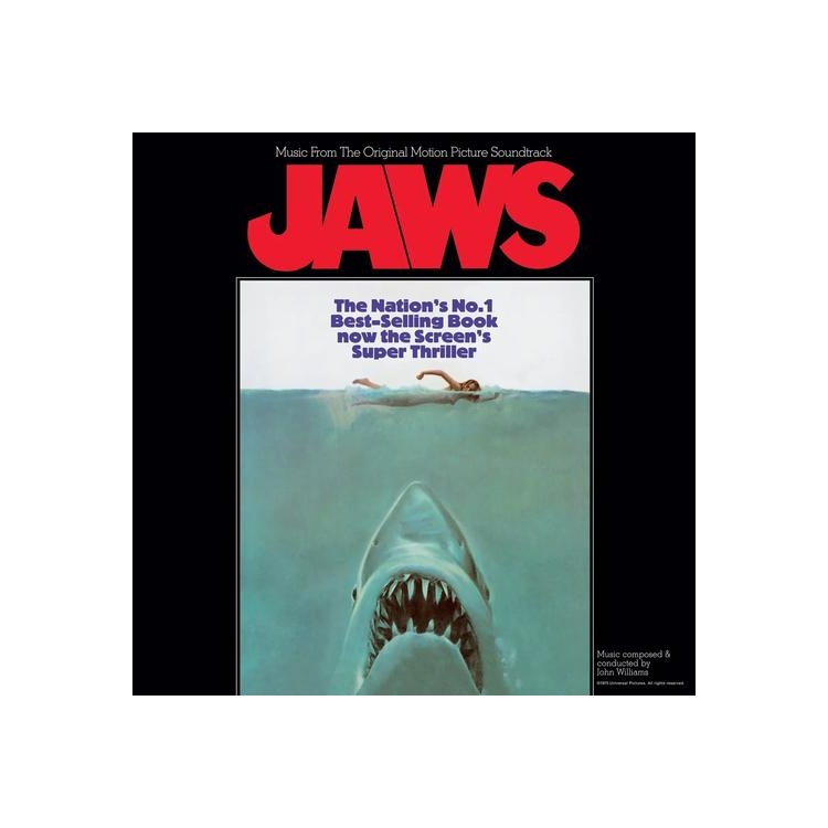 SOUNDTRACK - Jaws: 50th Anniversary Edition - Original Soundtrack (Limited Red Blue Splatter Vinyl)