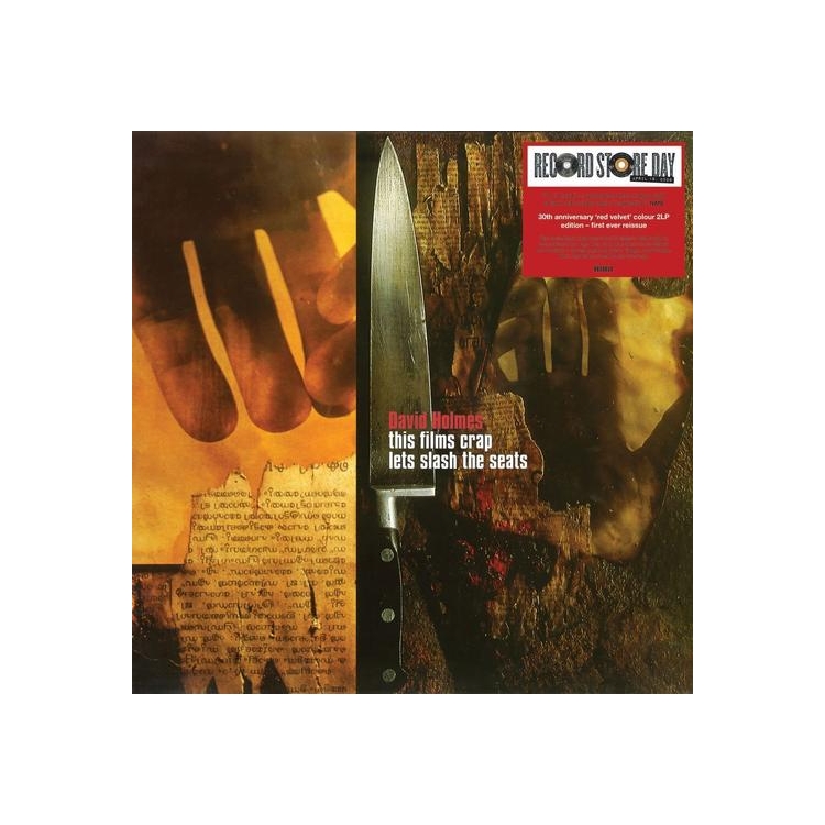 DAVID HOLMES - This Films Crap Lets Slash The Seats (2lp Red Vinyl) - Rsd 2026