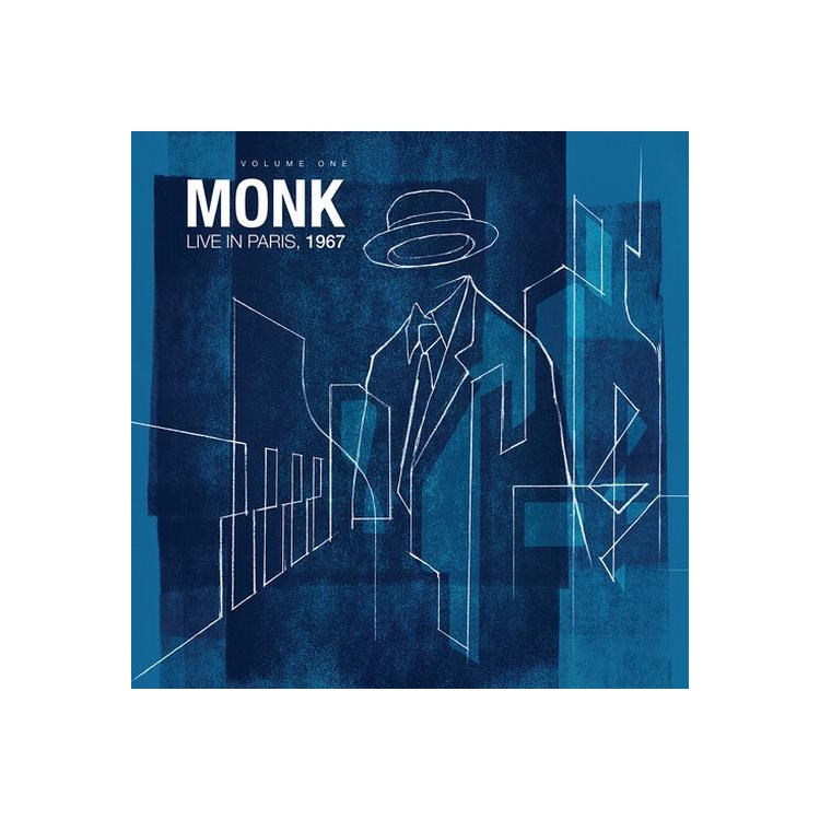 THELONIOUS MONK - Monk Live In Paris, 1967, Volume One [lp] (Blue 180 Gram Vinyl, Insert)