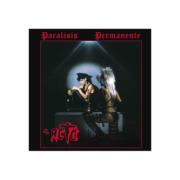 PARALISIS PERMANENTE - El Acto - Transparent Red Vinyl