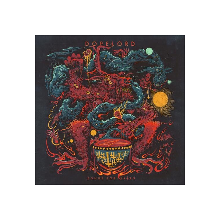 DOPELORD - Songs For Satan (Yellow And Black Cloudburst Vinyl)