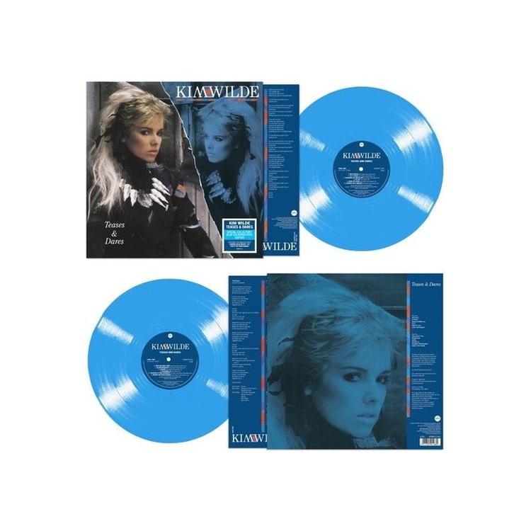 KIM WILDE - Teases & Dares - 140gm Blue Vinyl